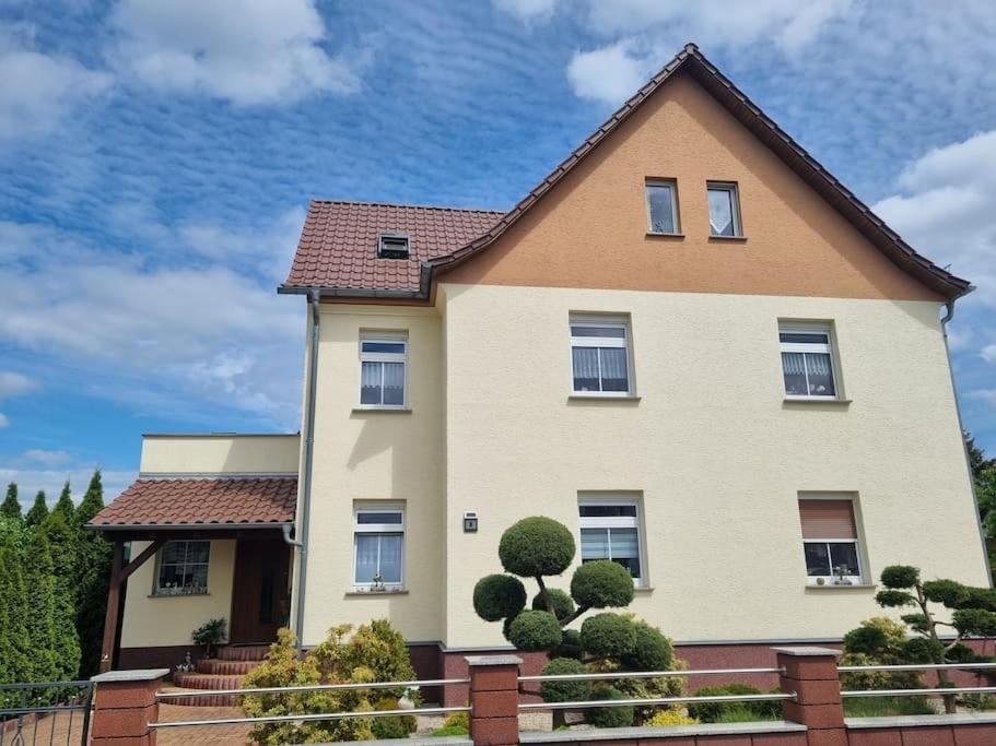 Ferienwohnung *Zur Weinbergstrasse* Lauta Extérieur photo